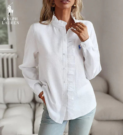RL™ Luxury Ruffled Blouse for Women