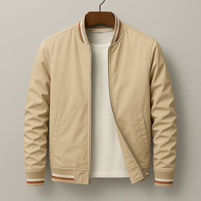 ST™ Stylish Striped Bomber Jacket