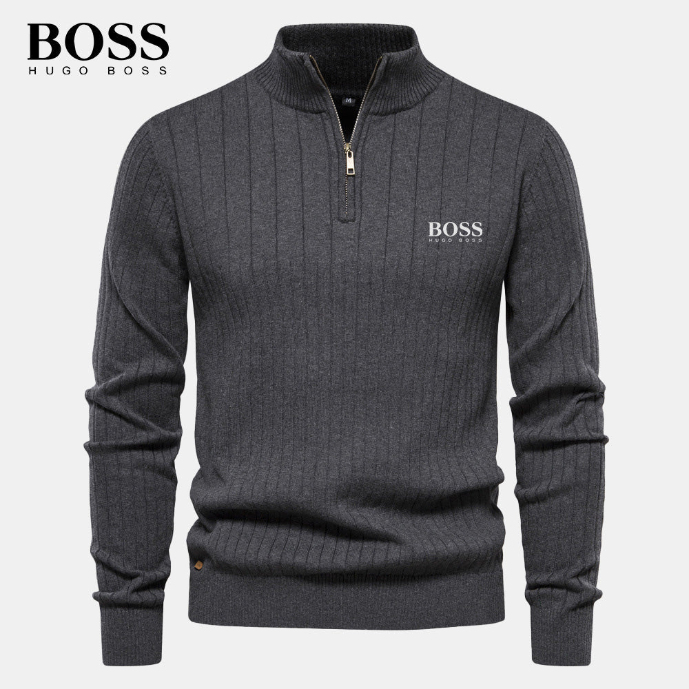 HB™ Classic Quarter-Zip Sweater
