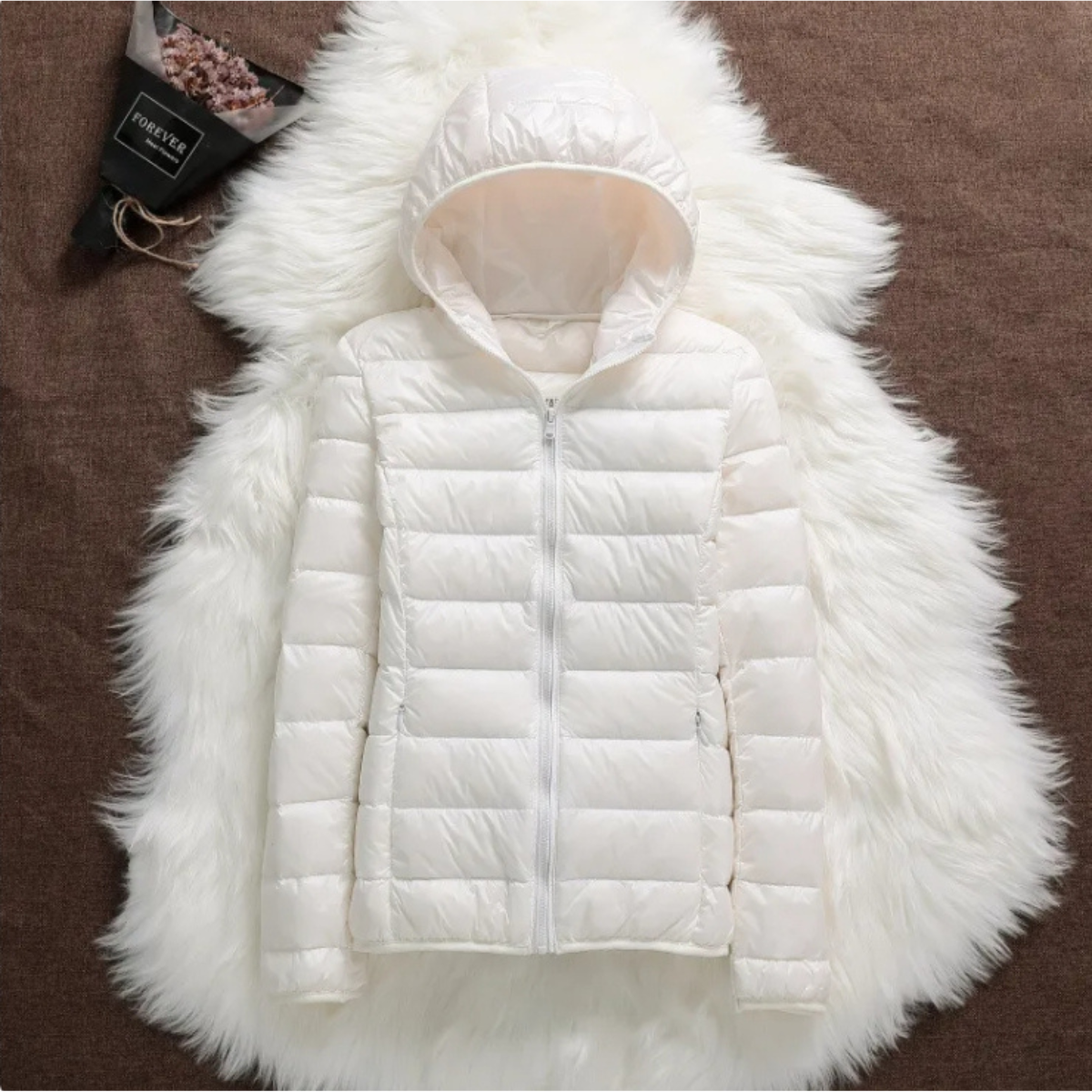 Elegant Lined Mid-Season Jacket