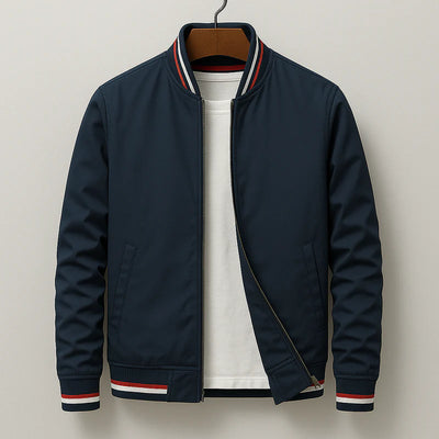 ST™ Stylish Striped Bomber Jacket