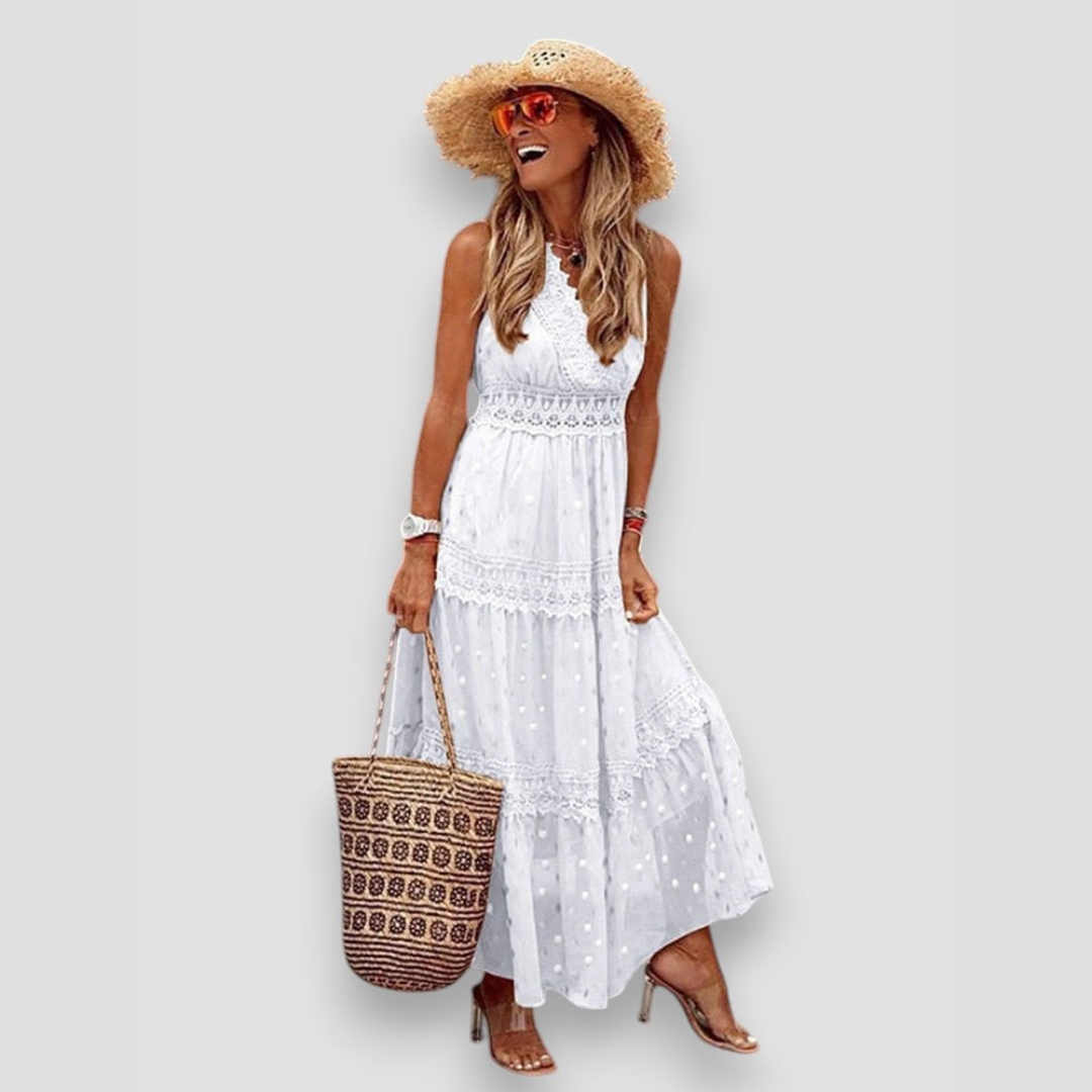 Eliana | Flattering Boho Maxi