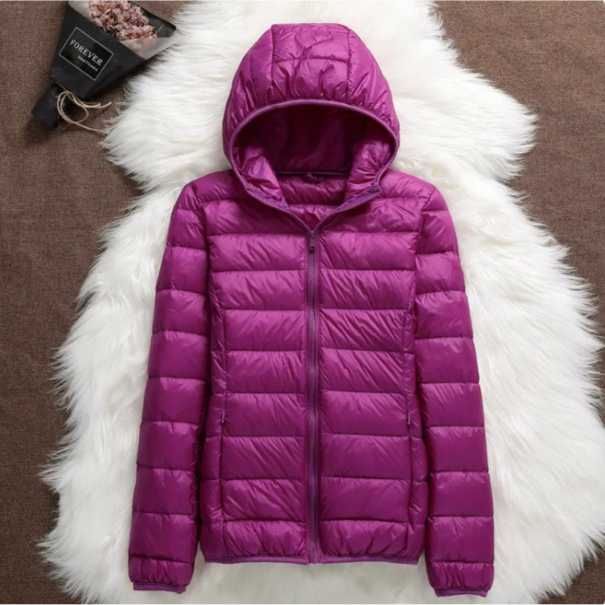 Elegant Lined Mid-Season Jacket