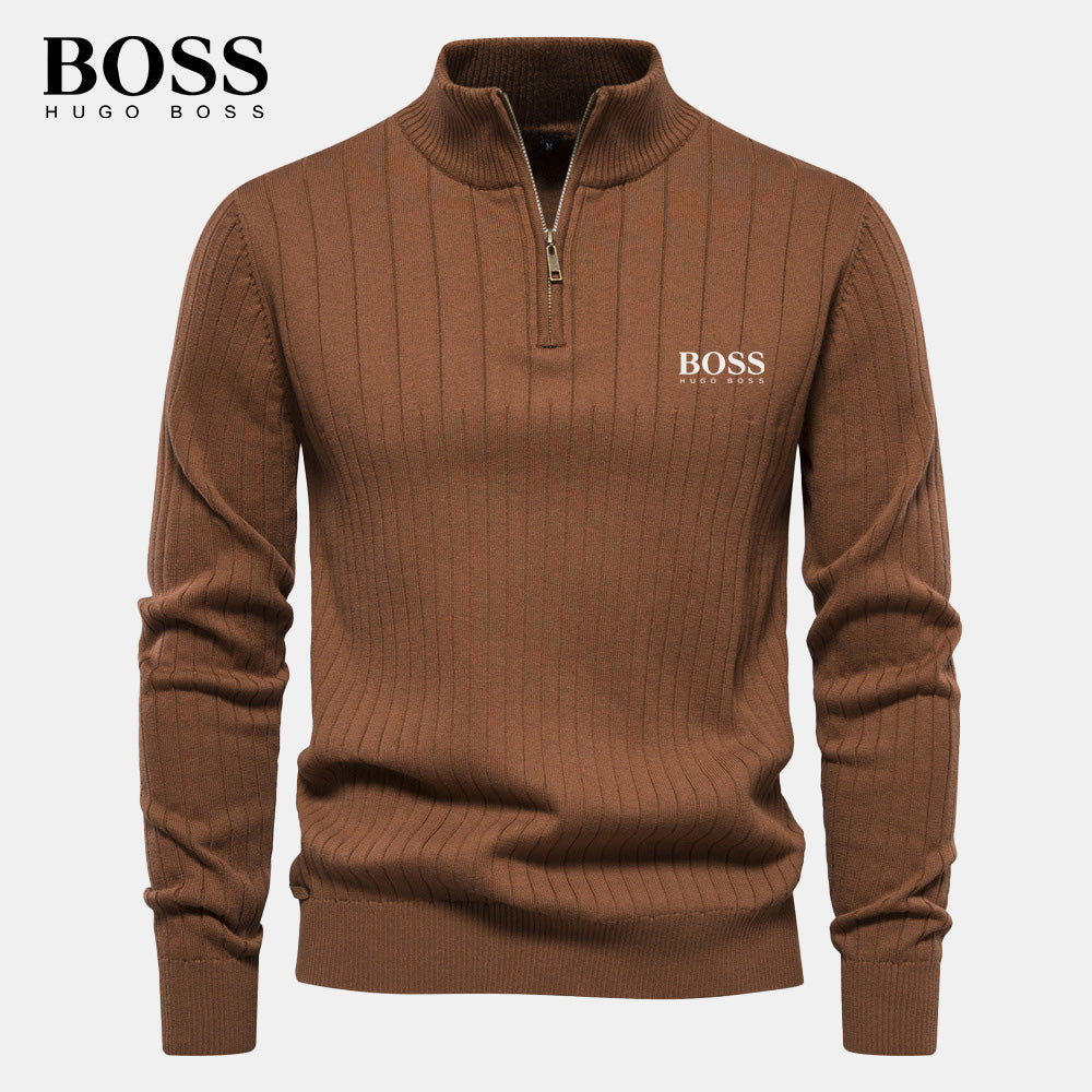 HB™ Classic Quarter-Zip Sweater