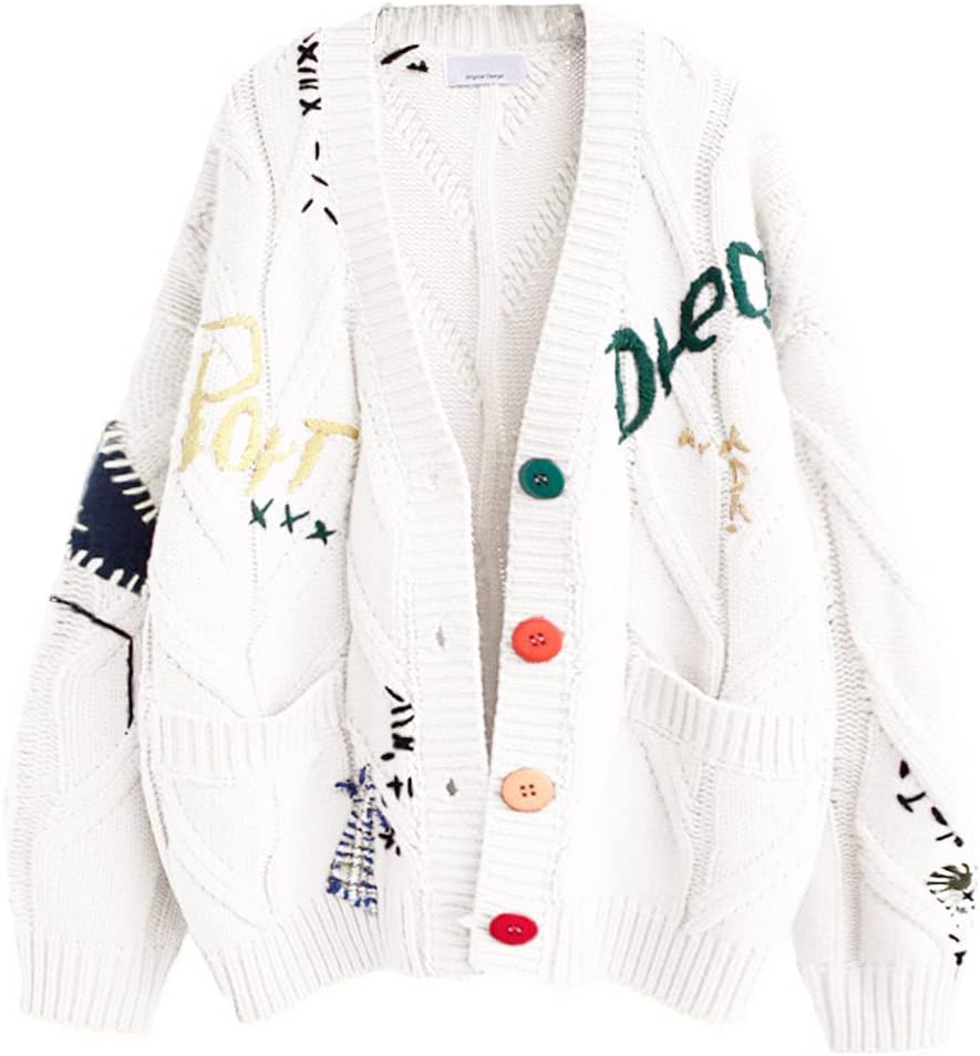 Women's knitted cardigan