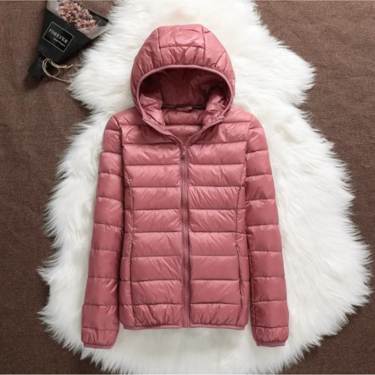 Elegant Lined Mid-Season Jacket
