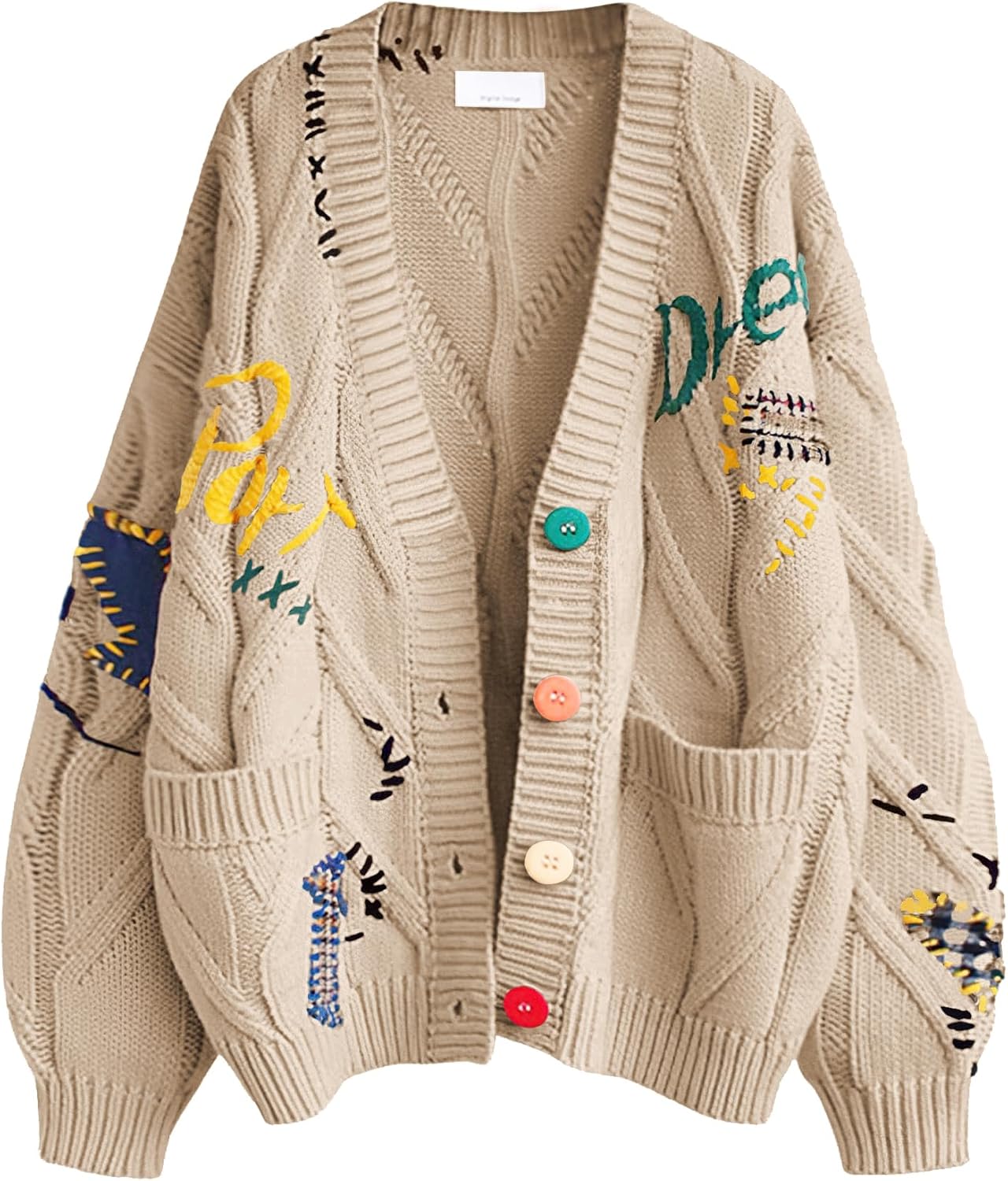 Women's knitted cardigan