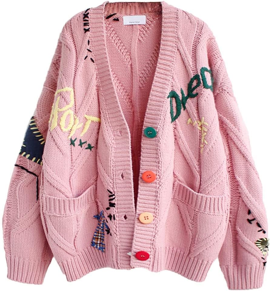 Women's knitted cardigan