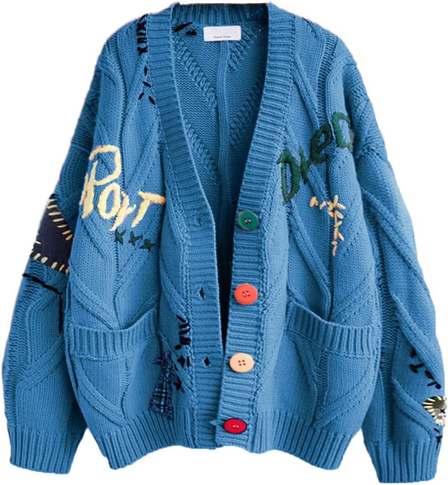 Women's knitted cardigan