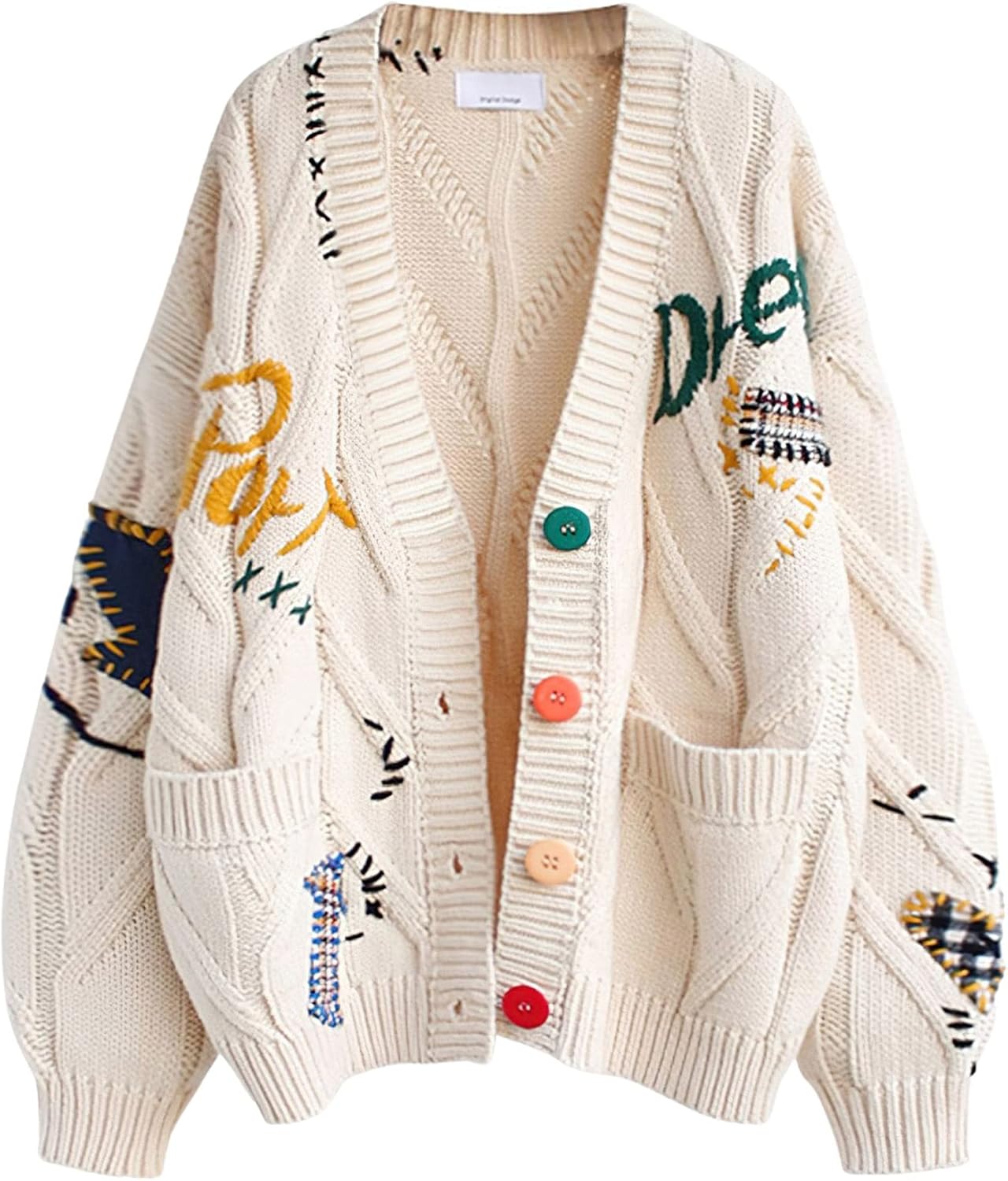 Women's knitted cardigan