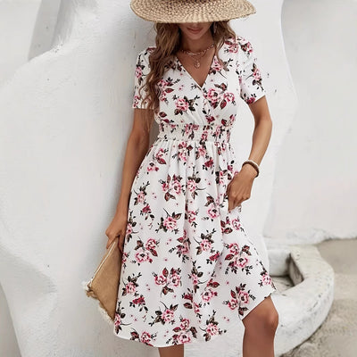 Madeline | Flattering Midi Dress