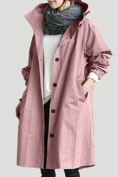 Stylish and water-repellent trench coat