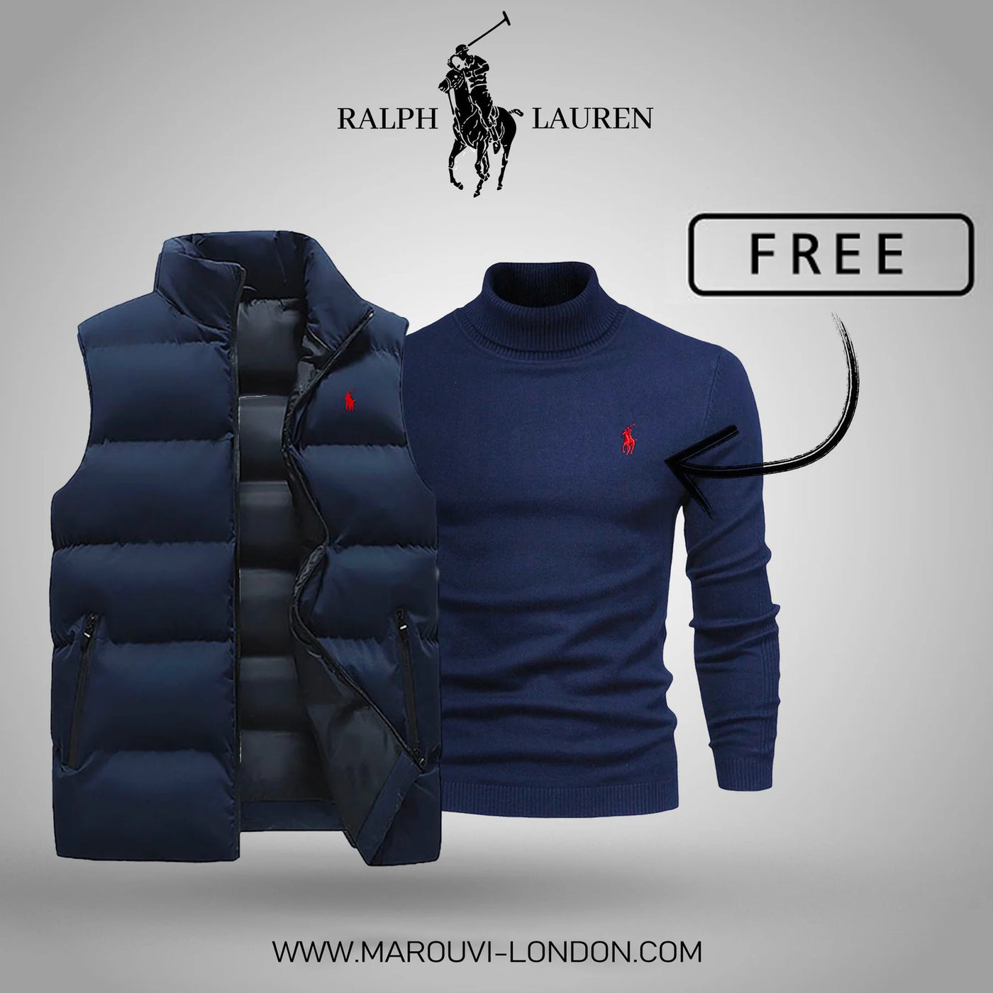RL™  Vest + Free Sweater