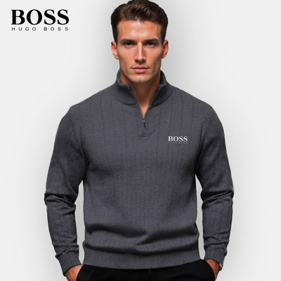 HB™ Classic Quarter-Zip Sweater