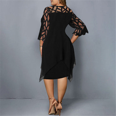 Dancia | Elegant Silhouette Dress